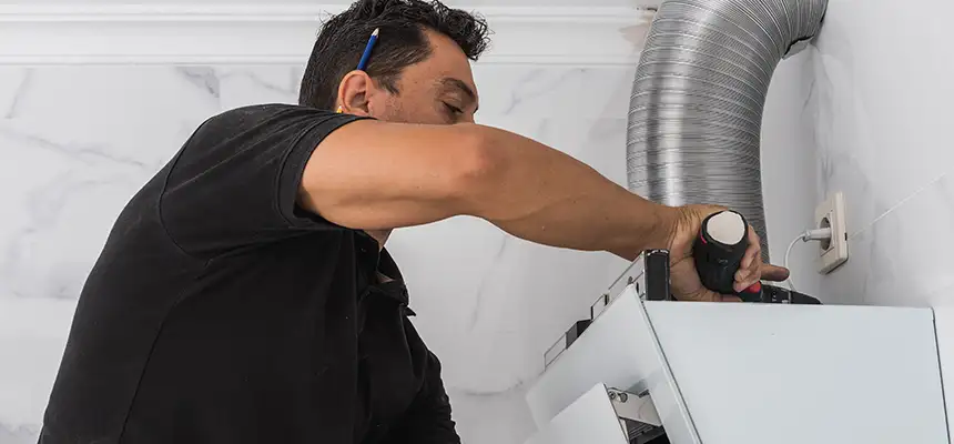 Precision In-wall Dryer Vent Cleaning & Rerouting Corrections in Sachse, TX